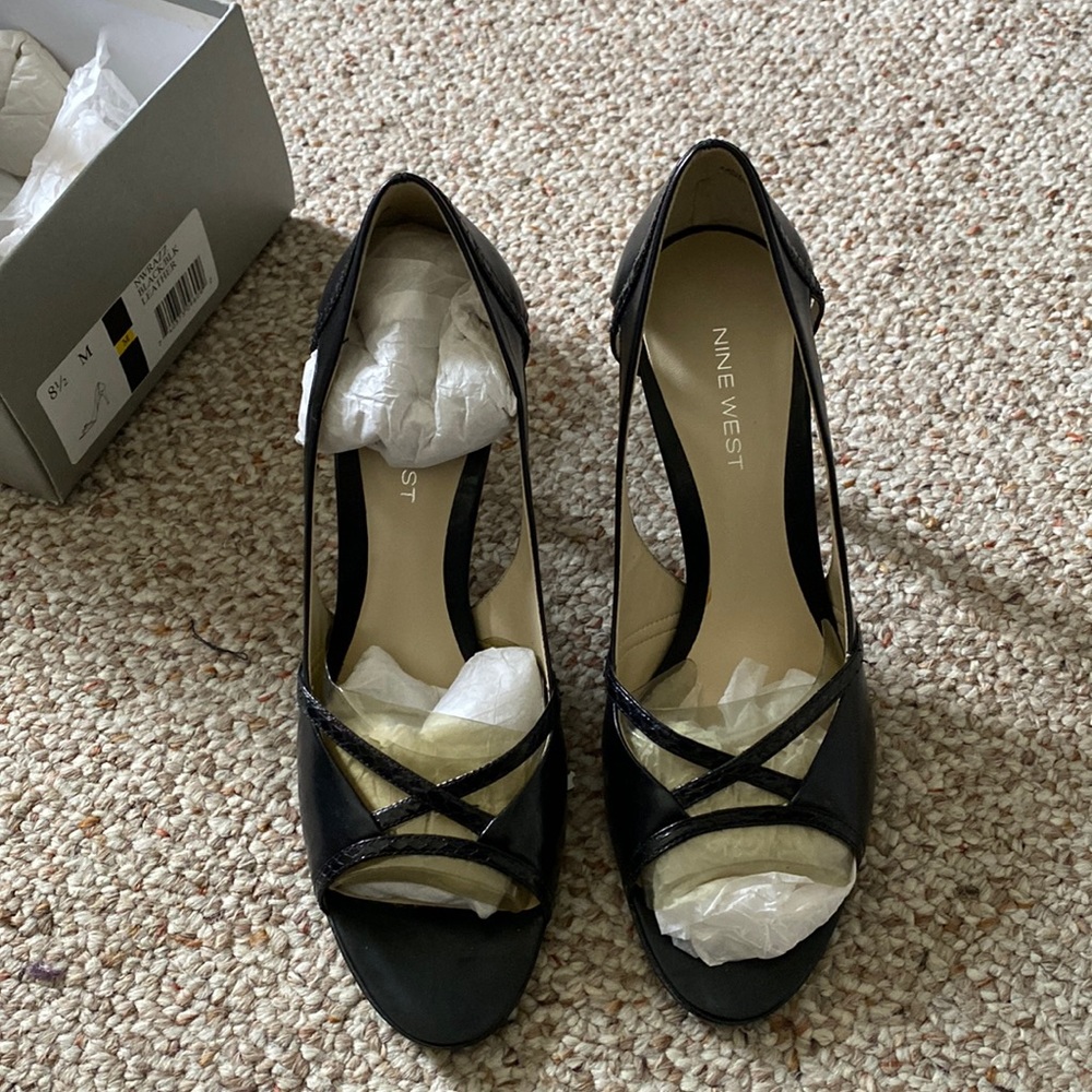 Nine West heels in box